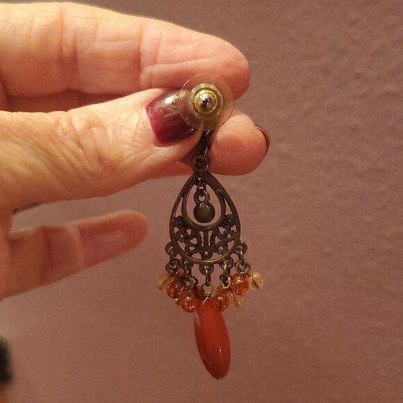 Beaded Necklace and Earrings, Perfect for Fall or Summer/ Resort Wear! NWOT! - Picture 5 of 8